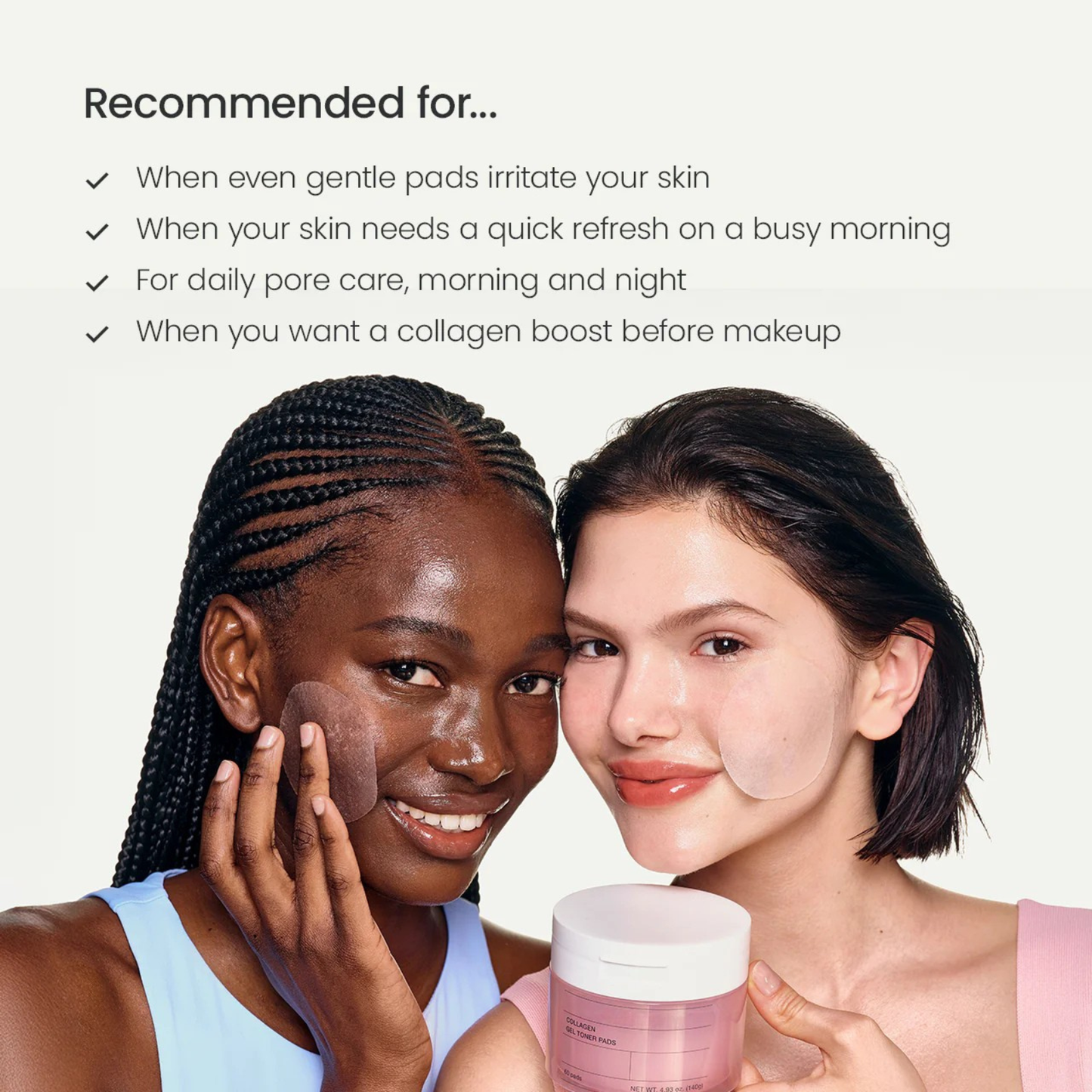 Collagen Gel Toner Pads